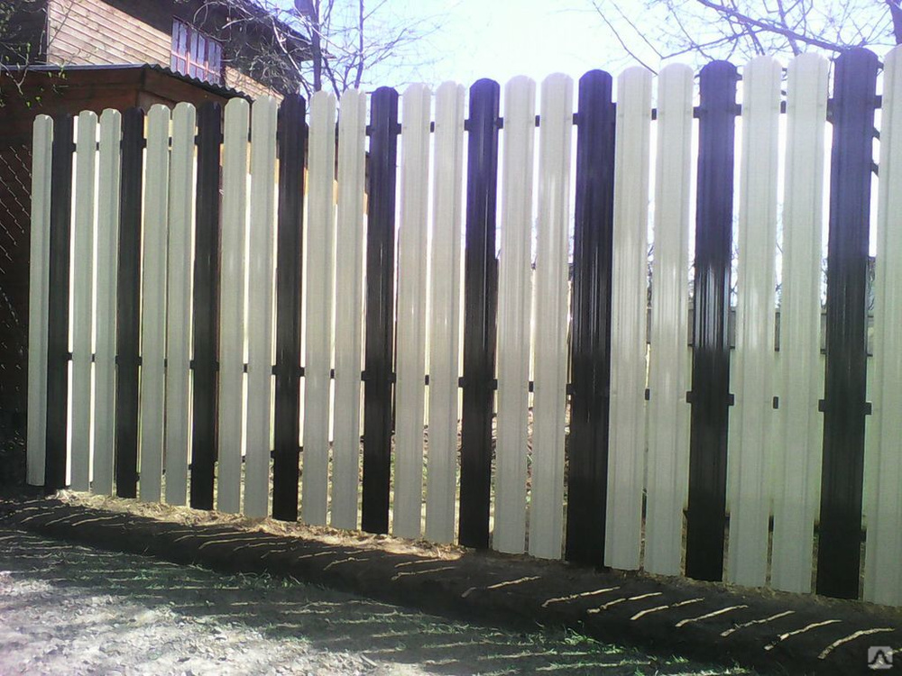 Забор Белого Цвета Фото