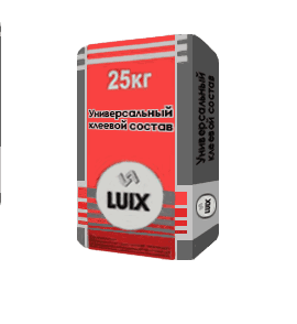 Клей для плитки для внутренних работ LUIX по 25кг