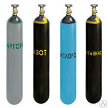 Баллон газовый 5 л Новый: углекислотный, аргоновый, кислородный, азотный,углекислотный