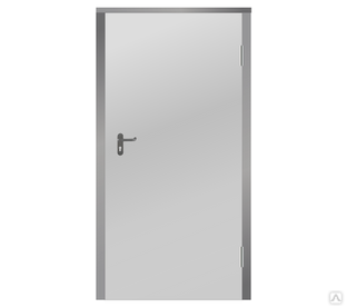 Дверь противопожарная металлическая EI 60 EIS 60 800х2100 мм 