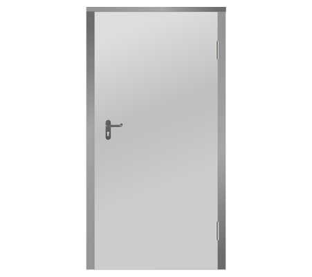 Дверь противопожарная металлическая EI 60 EIS 60 800х2100 мм