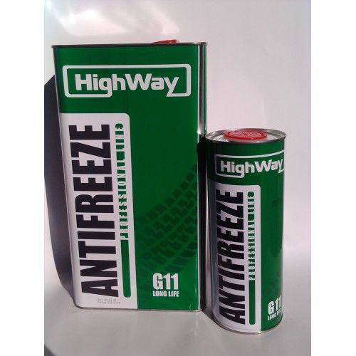 Антифриз HighWay -40 LongLife G12+ красный 5 кг