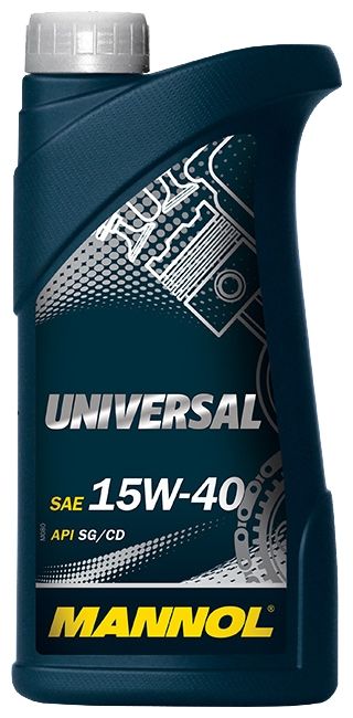Масло моторное Mannol Universal 15w40 1л минеральное