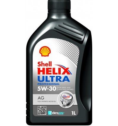 Масло моторное Shell Helix Ultra AG 5w30 dexos2 1л