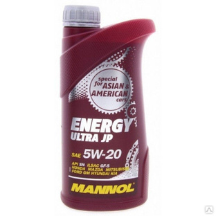 Масло моторное синтетическое MANNOL ENERGY ULTRA JP 5W-20 1л