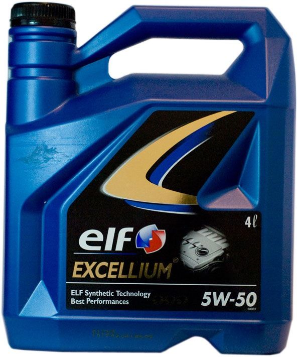 Моторное масло ELF Excellium 5w50 4л