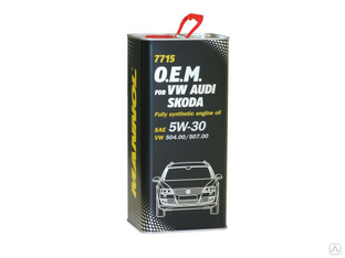 Моторное масло MANNOL O.E.M for VW Audi Skoda 5w-30 1л металл