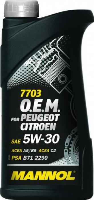 Масло моторное Mannol O.E.M for Peugeot Citroen 5w-30 1л Metal