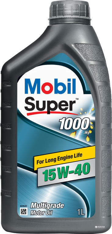 Моторное масло Mobil Super 1000 X1 15w40 1л