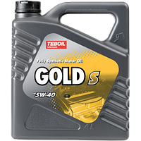 Моторное масло TEBOIL Gold S SAE 5w40 синт. 4л