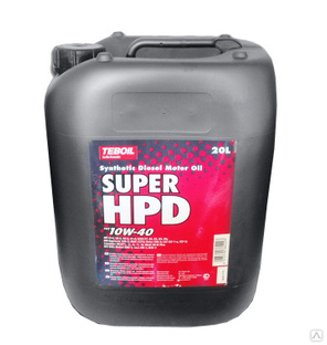 Моторное масло TEBOIL Super HPD SAE 15w40 20л 
