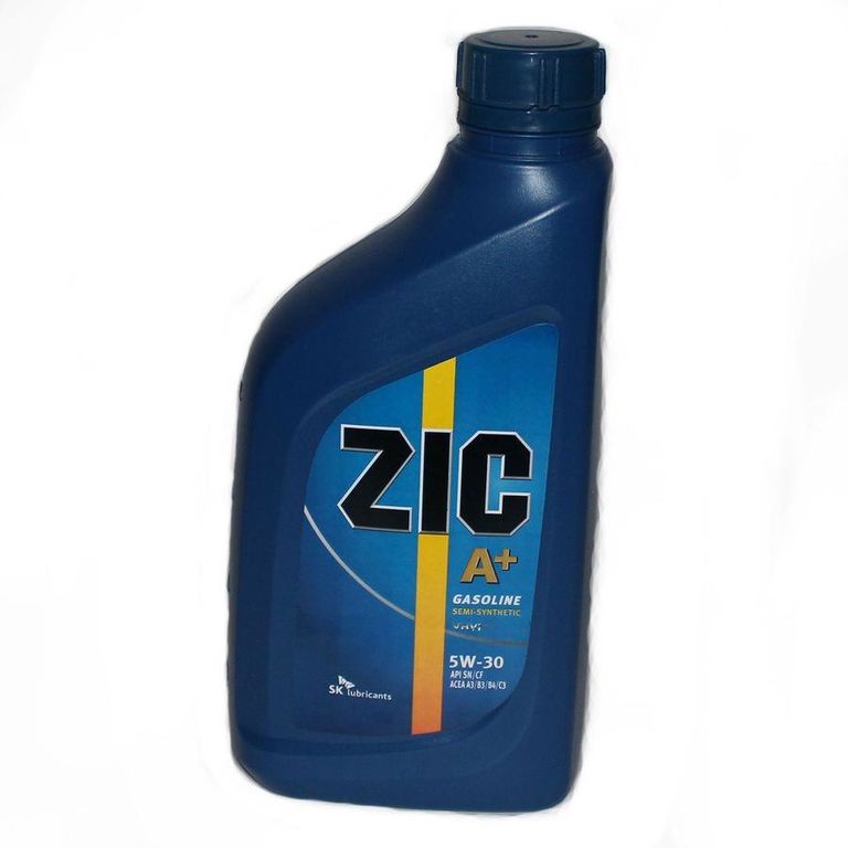 Моторное масло ZIC A PLUS 5w30 SM/CF полусинт. 1л