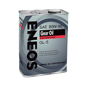 Трансмиссионное масло ENEOS GEAR GL-5 80W90 4л