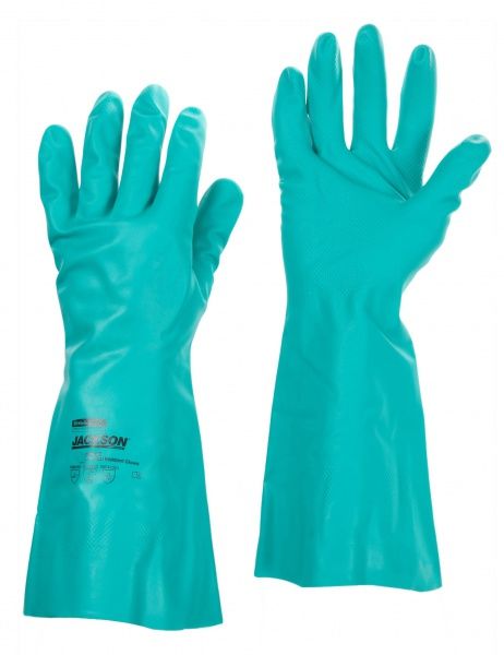 Перчатки для защиты от хим.веществ, нитрил 94448 JACKSON SAFETY G80 33см/10 1