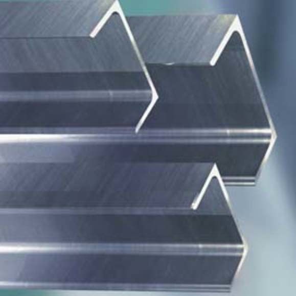 Швеллер алюминиевый 10.5x154x6.3 мм