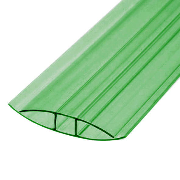 Комплектующие Юг-Ойл-Пласт Профиль соединительный неразъемный (хлыст 6м) для ПК 10 мм = зеленый