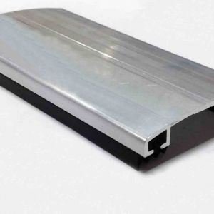 Комплектующие Юг-Ойл-Пласт Планка прижимная алюминиевая верхняя (хлыст 6 м) = серый