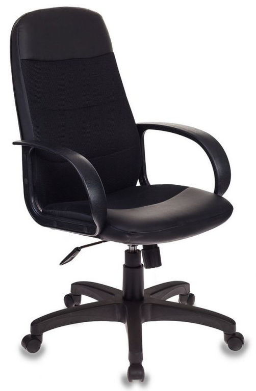 Кресло рук-ля Бюрократ CH-808AXSN, LBL+TW-11 черный искусст.кожа, сетка