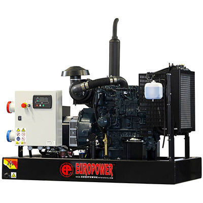 Дизельный генератор Europower EP 34 TDE (двигатель 1500 об/мин)