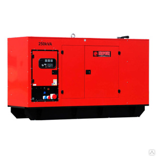 Дизельный генератор EUROPOWER EPS 250 TDE (1500 об/мин, шумозащитный кожух) 