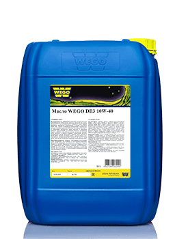 Моторное масло WEGO DE2 SAE 15W-40 20 л