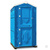 Туалетные кабины "Эконом" синего цвета #1