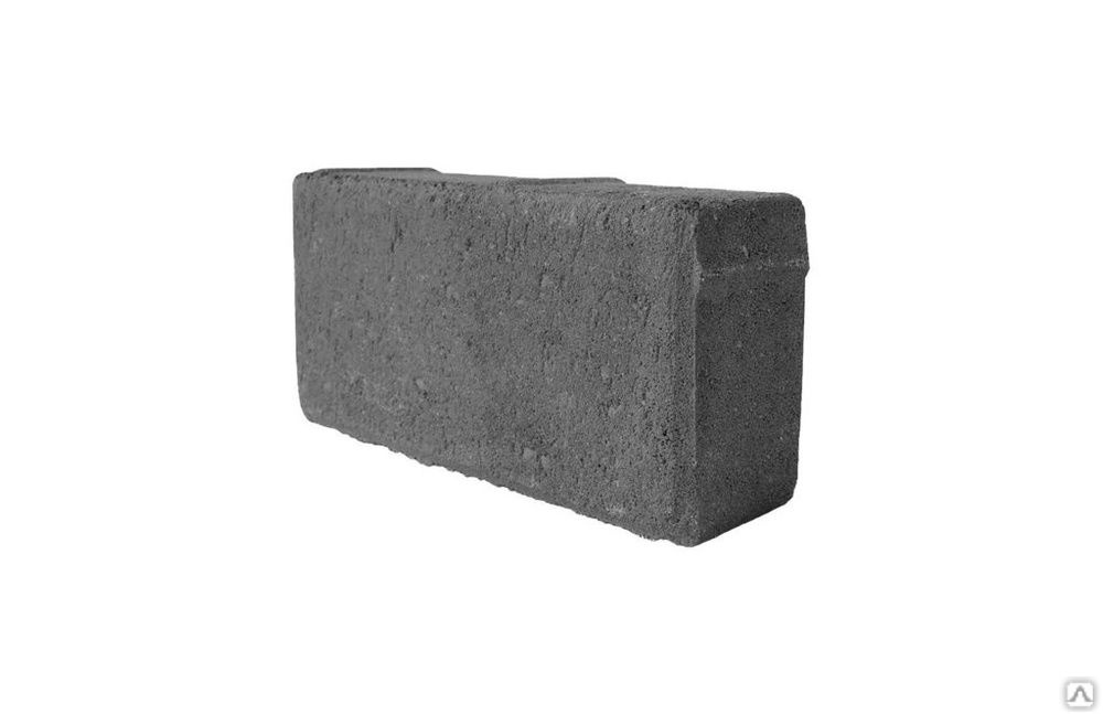 Брусчатка тротуарная Кирпичик 200х100х40 мм (nature) - серая купить за ...