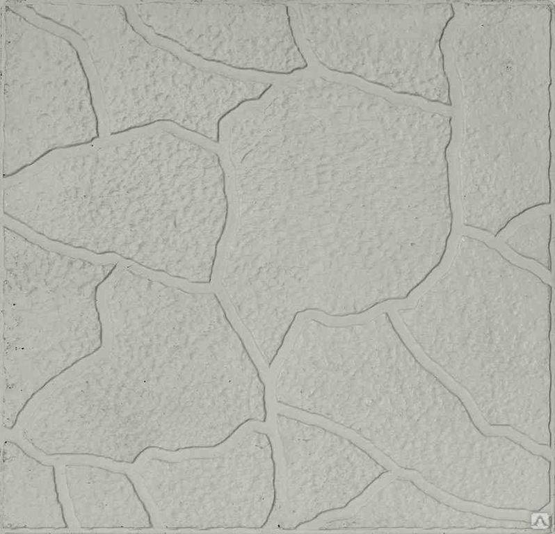 Плитка тротуарная Песчаник - Серый 300x300x30 мм