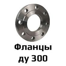 Фланец 1-300-10 (Ду300, ру10) стальной ГОСТ 12820, PN10, Dn300 в  