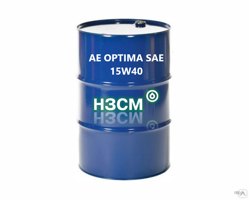 Моторное масло ТМ АВТОЭКСПРЕСС AE OPTIMA SAE 15W-40, API SG/CD, бочка 60 кг