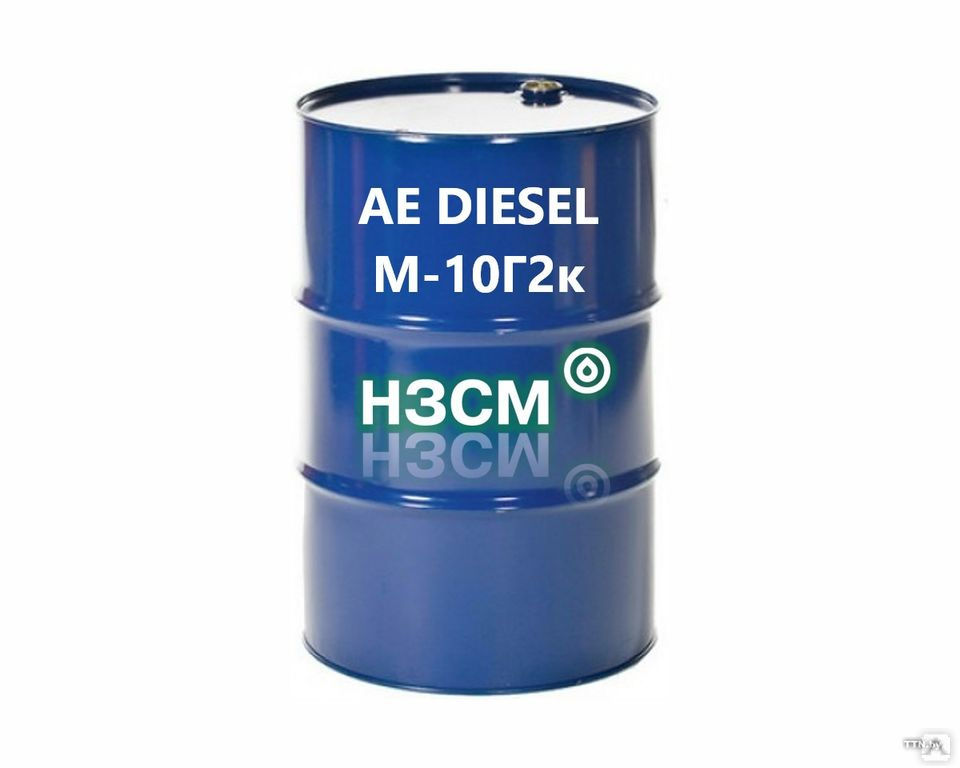 Моторное масло AE DIESEL M-10Г2к, SAE, API CF, бочка 205 кг