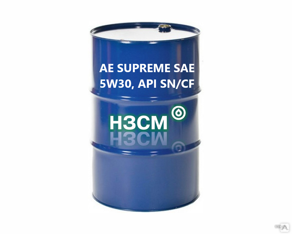 Моторное масло ТМ АВТОЭКСПРЕСС AE SUPREME SAE 5W30, API SN/CF, бочка 60 кг