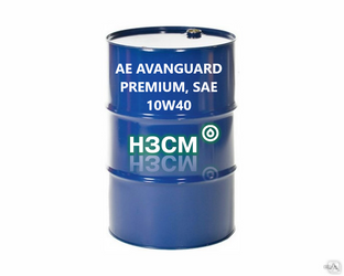 Моторное масло AE AVANGUARD PREMIUM, SAE 10W40, API CI-4/SL, бочка 205 кг 