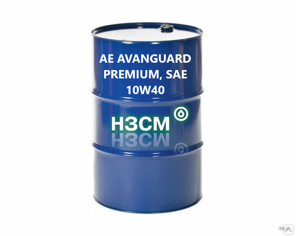 Моторное масло AE AVANGUARD PREMIUM, SAE 10W40, API CI-4/SL, бочка 205 кг