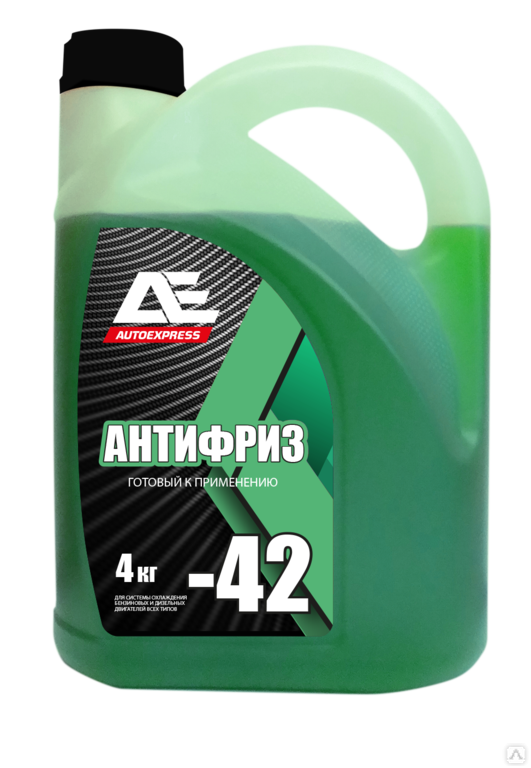 Антифриз G 11 -42 GREEN "AUTOEXPRESS", канистра 5 кг