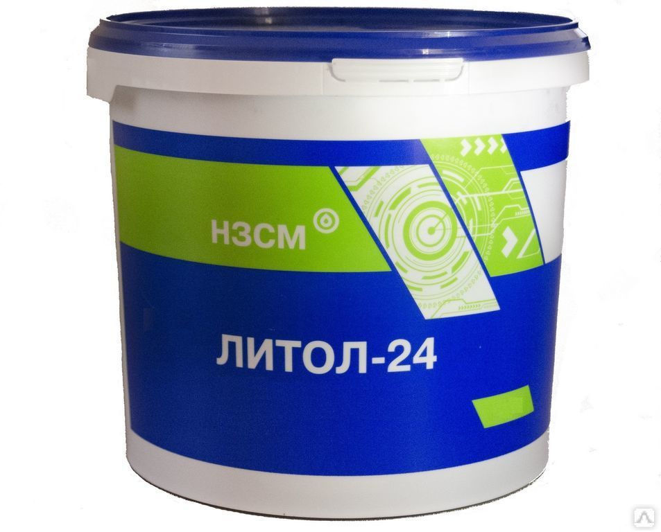 Многоцелевая смазка Литол-24 ГОСТ 21150-87, ведро п/э 9 кг