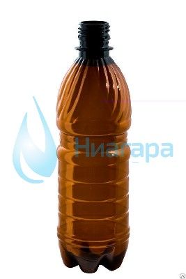 ПЭТ бутылка 0,5л. коричневая