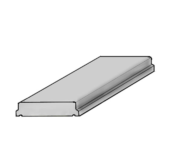 Форма для плиты парапетной ПП Тип 3 1000x280x40