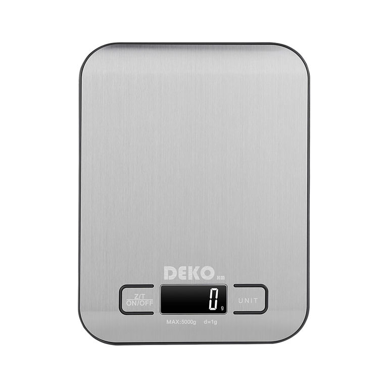 Высокоточные кухонные весы DEKO DKKS02 электронные с дисплеем, измеряемая масса: до 5кг, погрешность: 1г 041-0024