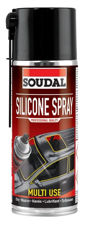 Смазка аэрозольная силиконовая Soudal Silicone Spray 400мл 134154