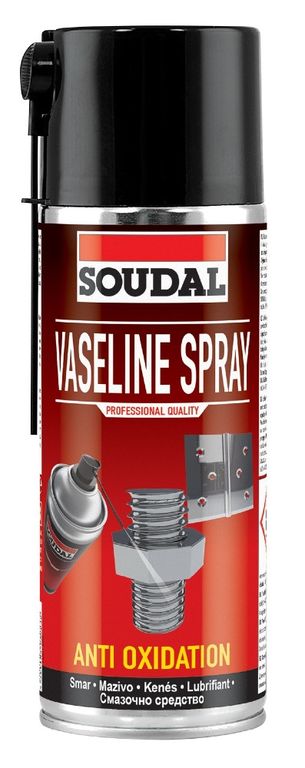 Смазка аэрозольная на основе вазелинового масла Soudal Vaseline Spray 400мл 134153