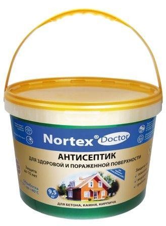 Пропитка антисептик Нортекс Nortex doctor доктор по бетону 9,5 кг