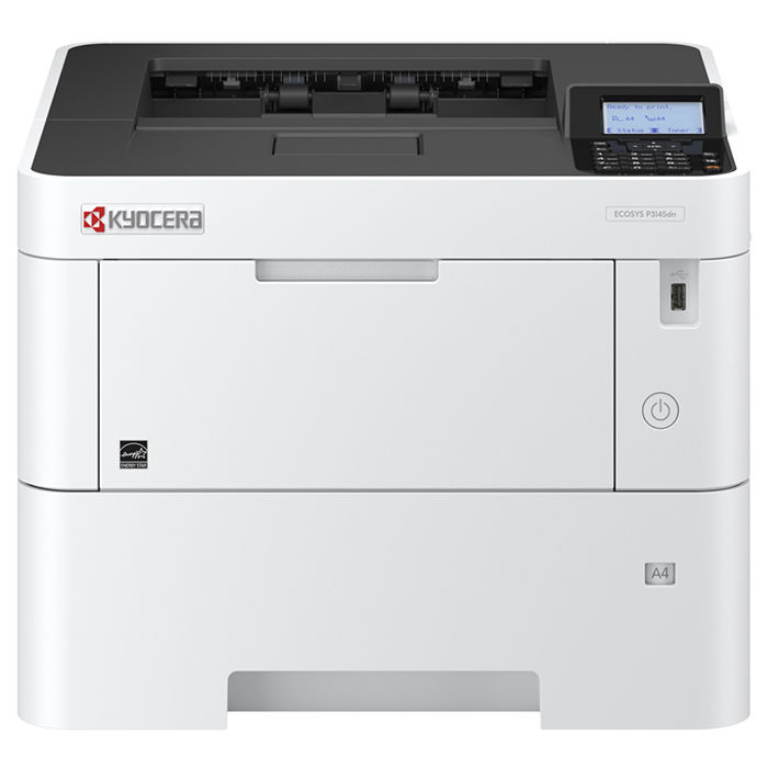 Принтер Kyocera Ecosys P3145dn, A4 LAN USB белый/черный