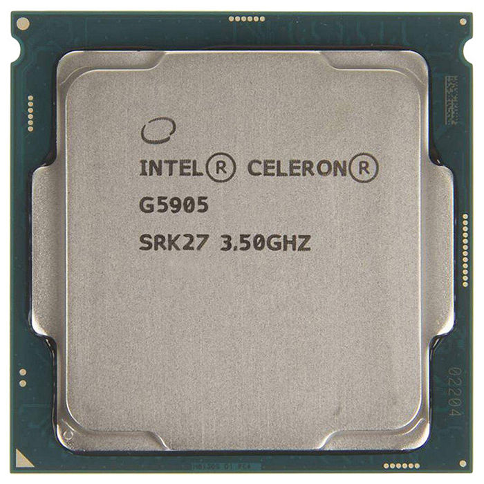 Процессор Intel Celeron G5905, 2x3.5GHz/4Mb/UHDG 610 LGA-1200 OEM