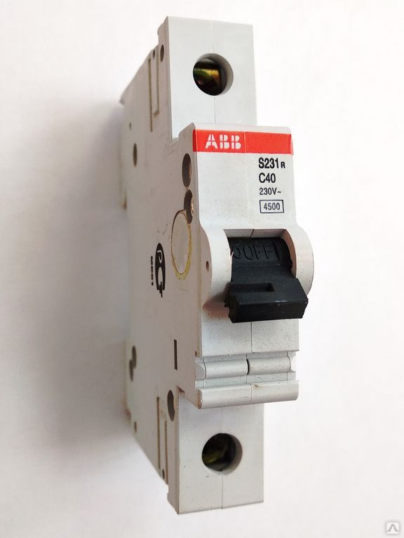 Автоматический выключатель 1п 32а. Автомат АББ S 231r. S231r c32 АВВ автомат. ABB s231 c6. ABB автоматический выключатель 40а.