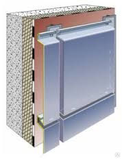 Металлокассета фасадная скрытого крепления, полиэстровое покрытие, 550х1210 мм