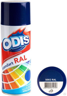 Краска аэрозольная акриловая ODIS standart RAL 5002 ультрамариново-синий 45 