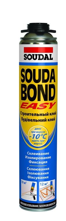 Клей Соудал полиуретановый Soudabond Easy Gun winter RUS 750mL