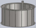 Виброформа для производства колец колодезных 1.5м