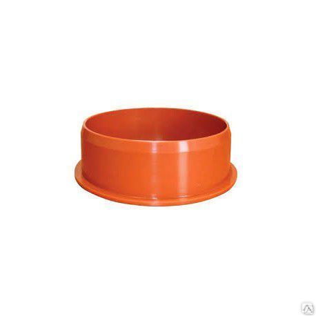 Заглушка D 110 мм рыжая, для наружной канализации (250) VALFEX